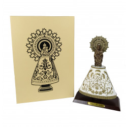 Virgen del Pilar con manto