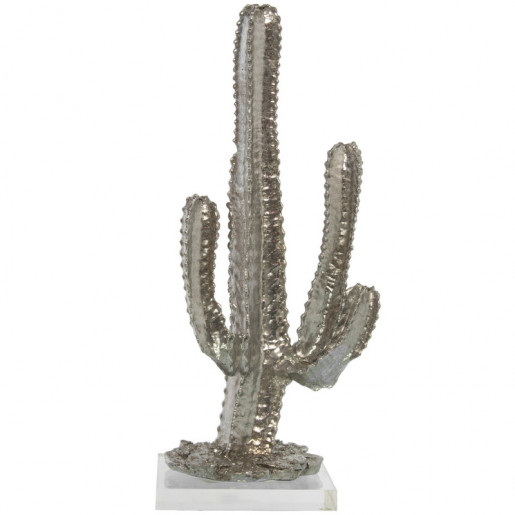 Figura Cactus Plateado