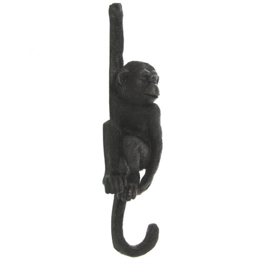 Figura Percha Mono Negro