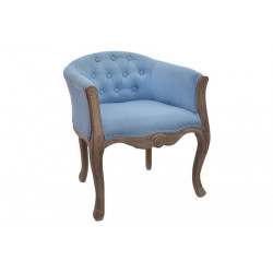 Set de 2 sillones  Azul y Marron