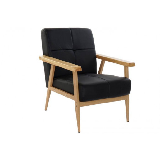 Sillón Negro marron