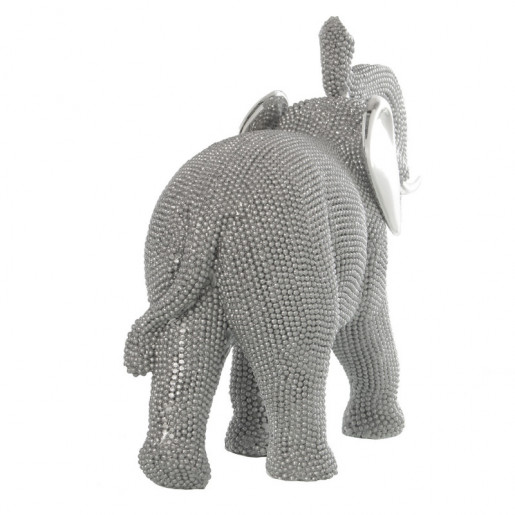 Figura Elefante Plateado