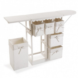 Mueble planchador abatible Color blanco
