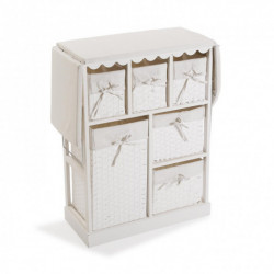 Mueble planchador abatible Color blanco