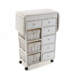 Mueble planchador abatible Color blanco