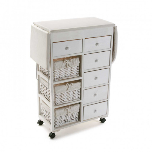 Mueble planchador abatible Color blanco