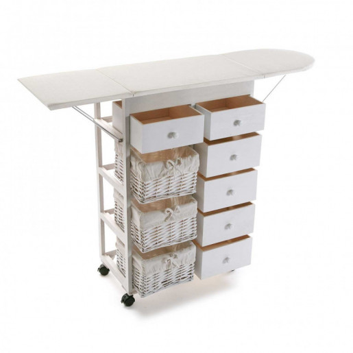Mueble planchador abatible Color blanco