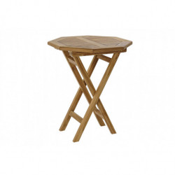 Set mesa y 2 sillas Color marrón