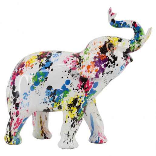 Figura Elefante Multicolor