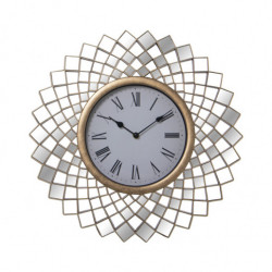 Reloj Dorado y Espejos