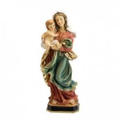 Figura Virgen con niño 66 cm