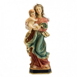 Figura Virgen con niño 100 cm