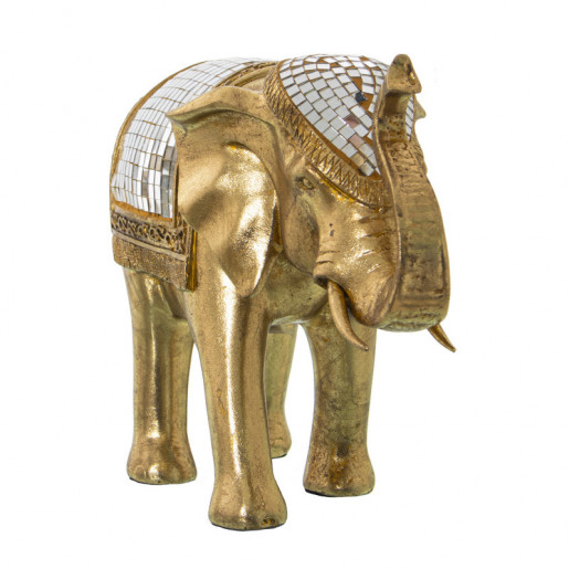 Figura elefante Dorado