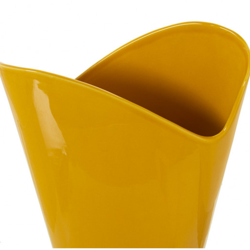 Jarrón Amarillo brillo