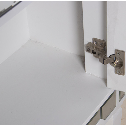Mueble entrada Espejo y blanco