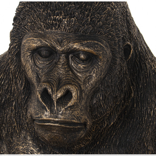 Figura Gorila Dorado viejo