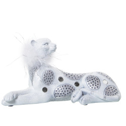 Figura leopardo resina