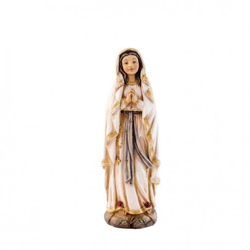 Virgen de Lourdes 13 cm