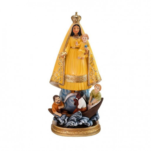 Virgen Caridad del Cobre amarilla 30 cm