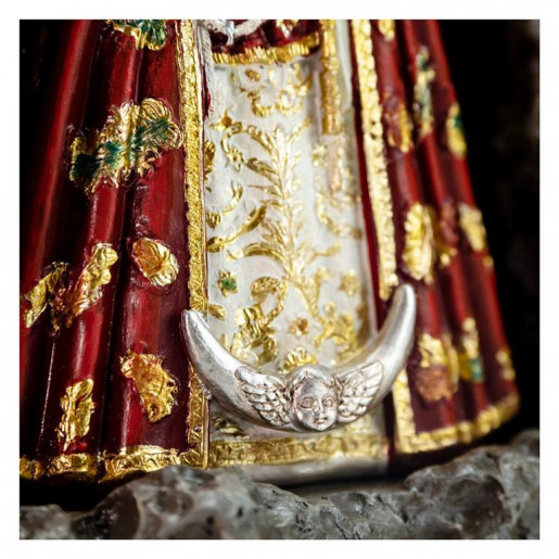 Virgen Candelaria en cueva 16 cm