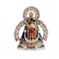 Virgen de la Cabeza azul 13 cm