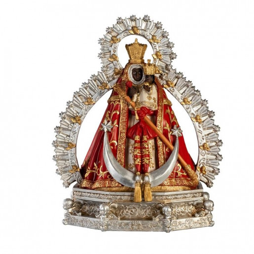 Virgen de la Cabeza roja 60 cm