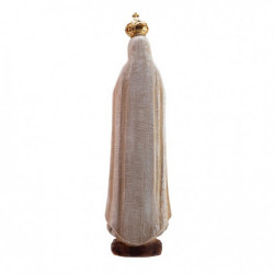 Virgen de Fátima madera 40 cm