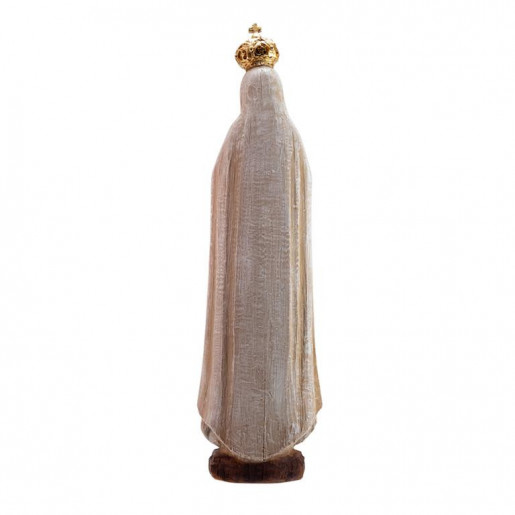 Virgen de Fátima madera 40 cm