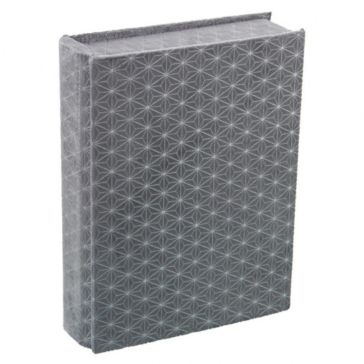 Set 3 cajas libro gris