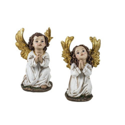 Set de 2 angelitos rezando