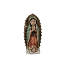 Figura Virgen de Guadalupe latinoamerica estilo infantil