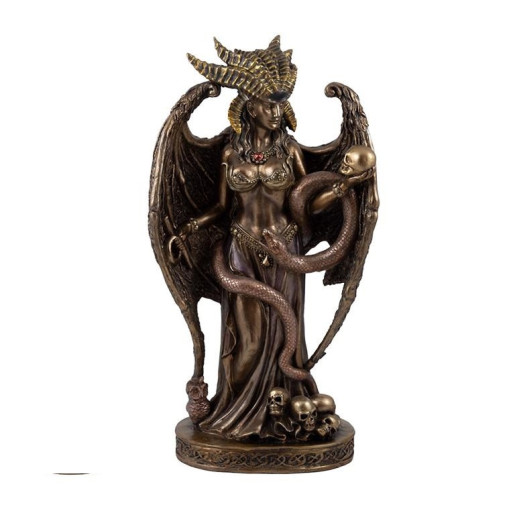 Figura de Lilith considerada la primera mujer de Adan