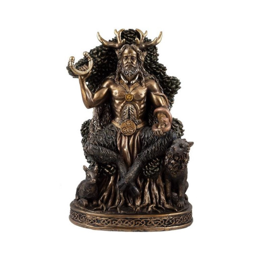 Figura de Cernunn dios celta de la naturaleza