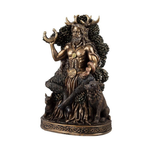 Figura de Cernunn dios celta de la naturaleza