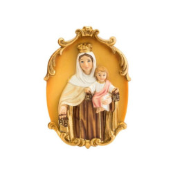 Placa Virgen Carmen 12 cm