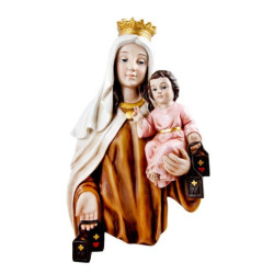 Placa Virgen Carmen 46 cm