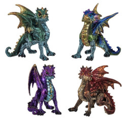 Set de 4 dragones