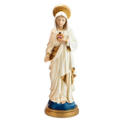 Virgen  Corazón de María 60 cm alto