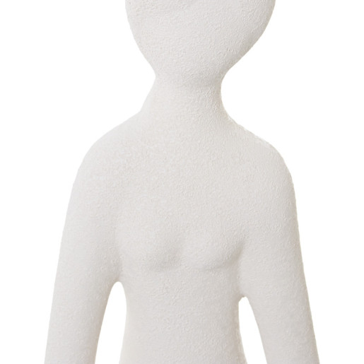 Figura mujer beige arena