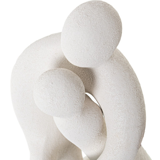 Figura pareja beige arena