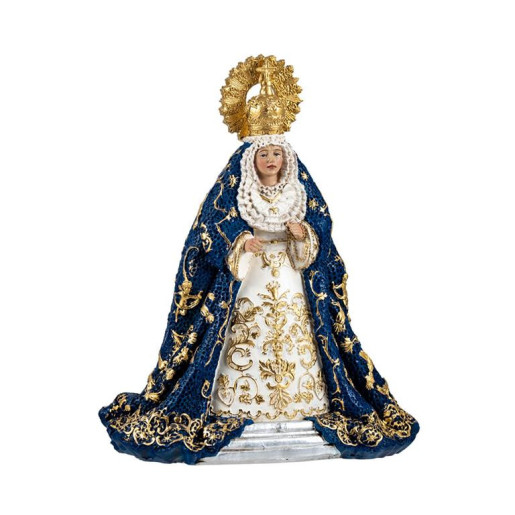 Virgen Esperanza azul 15 cm