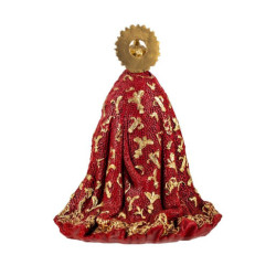 Virgen Esperanza rojo 15 cm