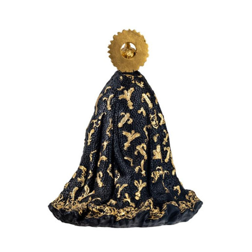 Virgen Esperanza negro 15 cm