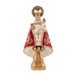 Virgen Covadonga roja 30 cm