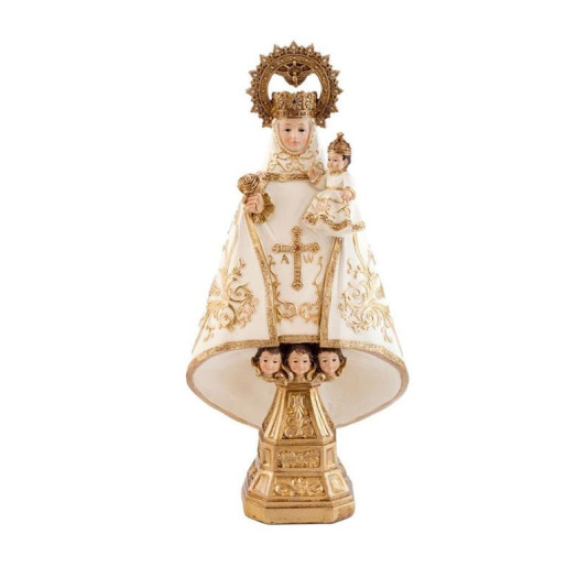 Virgen Covadonga beige 30 cm