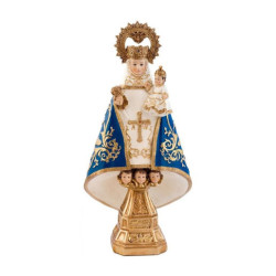 Virgen Covadonga azul 30 cm