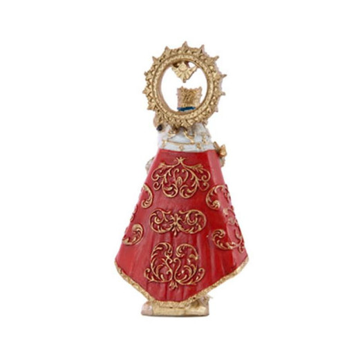 Virgen Covadonga roja 9 cm