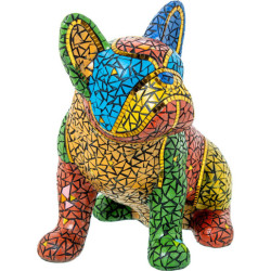 Figura perro multicolor