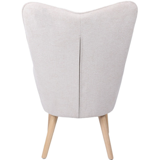 Sillon beige y natural
