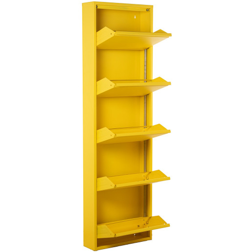 Zapatero amarillo zinc